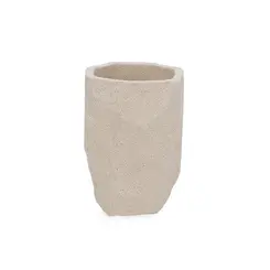 Copo Porta-Escovas em Cimento Orgânico Nude Lunari 10x7cm
