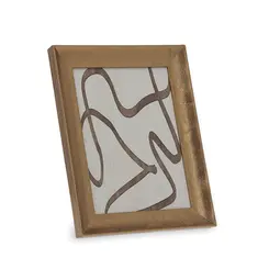 Porta-Retrato em Poliestireno e Vidro Moldura Dourada 15x20cm