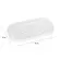 Travessa Oval em Cristal Transparente Bubble 21x12x2 cm