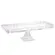 Travessa de Cristal Retangular com Pé Dragon 34x15x10,5 cm