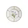 Prato de Bolo com Pé Cerâmica Heritage Relevo Floral 20,5 cm