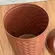 Lixeira Plástico Estilo Rattan Classic Basculante Marrom 4,2L