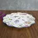 Travessa Oval Média em Cerâmica Romantic Flowers 37 x 28 cm
