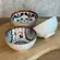 Jogo de Bowls Cerâmica 3 Peças Florata 11,5cm x 6cm - 280ml