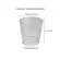 Jogo de 6 Copos Baixo Vidro Transparente Ripado Linnea 280ml