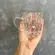 Jogo 6 Xícaras de Vidro Transparente Chá Café Diamond 150ml
