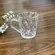 Jogo 6 Xícaras de Vidro Transparente Chá Café Diamond 150ml