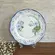 Prato de Bolo em Cerâmica Valência Floral Azul 34 cm