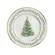 Prato Sobremesa Cerâmica Classic Christmas Filete Ouro 20,5cm - 1un.