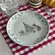 Prato Sobremesa Cerâmica Stoneware Coup Christmas Card 19,5cm 1un