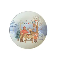 Prato Sobremesa Cerâmica Stoneware Coup Magia Glacial I 19,5cm 1un