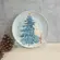 Prato Sobremesa em Cerâmica Stoneware Coup Expresso Polar I 19cm - 1 unid.