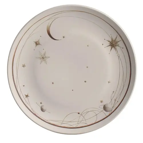 Prato Raso em Cerâmica Stoneware Coup Encantados 26,5cm - 1 unid.