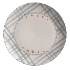 Prato Raso em Cerâmica Stoneware Coup Expresso Polar 26,5cm - 1 unid.