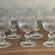 Conjunto 6 Taças De Vidro Transparente Ripado Linhare 250ml