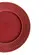 Prato Raso em Cerâmica Roma Vermelho Rubi 26,5cm - 1 unid.