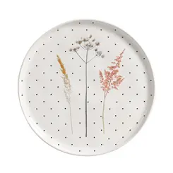 Prato Raso em Cerâmica Stoneware Bio Floralis 27,5cm - 1 Unid.