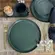 Prato Raso em Cerâmica Stoneware Neo Greenery 27cm - 1 Unid.