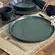 Prato Raso em Cerâmica Stoneware Neo Greenery 27cm - 1 Unid.