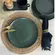 Prato Raso em Cerâmica Stoneware Coup Hotelaria Greenery 26,5cm - 1 unid.