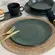 Prato Raso em Cerâmica Stoneware Coup Hotelaria Greenery 26,5cm - 1 unid.