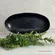 Travessa Oval Funda Cerâmica Stoneware Orgânico Eclipse 32x16cm