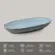 Travessa Oval Funda Cerâmica Stoneware Orgânico Breeze 32x16cm