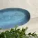 Travessa Oval Funda Cerâmica Stoneware Orgânico Breeze 32x16cm