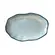 Travessa Oval Rasa Cerâmica Stoneware Bio Azul Glacier 30x20cm