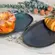 Travessa Oval Rasa Cerâmica Stoneware Orgânico Oceano M 30x20cm