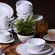 Bowl Tigela em Cerâmica Roma Branco 370ml  - 1 unid.