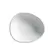 Cumbuca Oval em Cerâmica Orgânico Stoneware New White 265ml - 1 Unid.