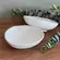 Cumbuca Oval em Cerâmica Orgânico Stoneware New White 265ml - 1 Unid.