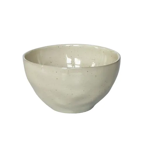 Bowl em Cerâmica Orgânico Stoneware Shiny Areia 558ml - 1 Unid.