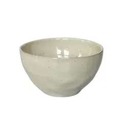 Bowl em Cerâmica Orgânico Stoneware Shiny Areia 558ml - 1 Unid.