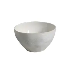 Bowl em Cerâmica Orgânico Stoneware Moon Branco 558ml - 1 Unid.
