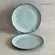 Prato Raso Cerâmica Stoneware Orgânico Azul Glacier  26,5 cm - 1 unid.