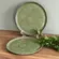 Prato Raso em Cerâmica Stoneware Linhas Lívia Verde 27,5cm - 1 unid.