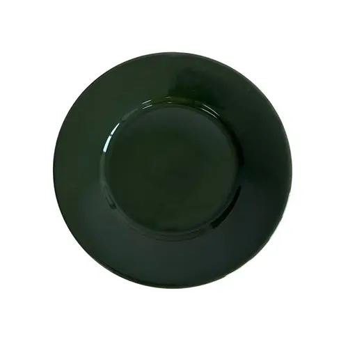 Prato Sobremesa em Cerâmica Mônaco Verde Botânico 20,5cm- 1 Unid.