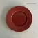 Prato Sobremesa em Cerâmica Roma Vermelho Rubi 20,5cm - 1 unid.