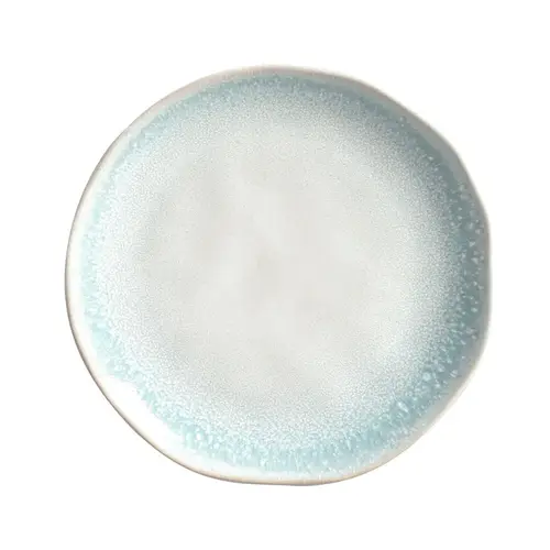 Prato Sobremesa Cerâmica Stoneware Orgânico Sea  19,5 cm - 1 unid.