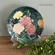 Prato Sobremesa em Cerâmica Coup Botânico Bouquet Tropical 20,5 cm