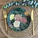 Prato Sobremesa em Cerâmica Coup Botânico Bouquet Tropical 20,5 cm