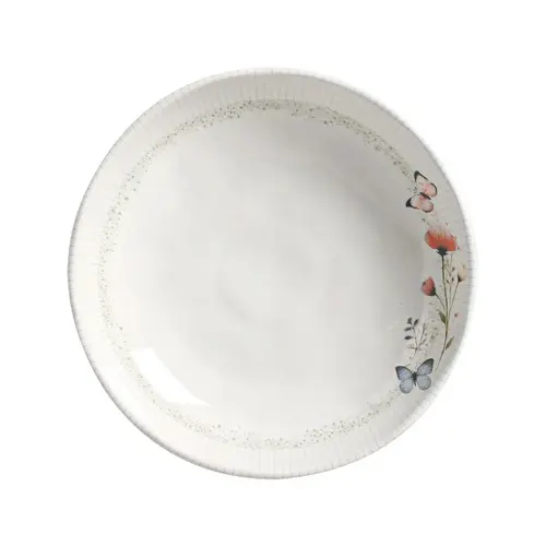 Prato Fundo em Cerâmica Stoneware Bio Refúgio 22,5cm - 1 Unid.