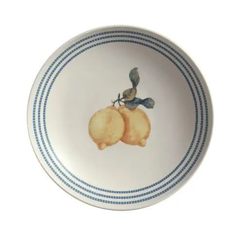 Prato Fundo Cerâmica Stoneware Coup Amalfitana 20,5cm - 1 Unid.