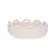 Centro de Mesa em Poliresina Orgânico Cesto Off White 25,5cm