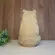 Escultura Decorativa Ursa com Filhote em Poliresina Marrom 28cm
