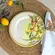 Prato Sobremesa em Cerâmica Doce Limone Páscoa 20,5 cm - 1 Unid.