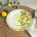 Prato Sobremesa em Cerâmica Doce Limone Páscoa 20,5 cm - 1 Unid.