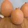 Kit Mini Vasos Decorativos em Cerâmica Terracota Bulbo 3 Peças